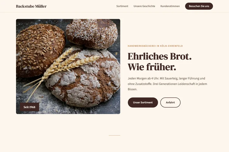 Warm Handcraft, Bäckerei, Köln