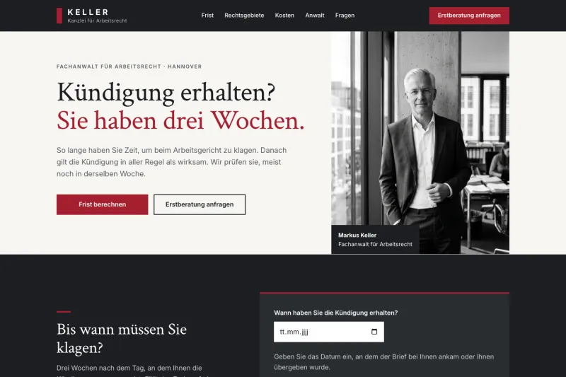 Graphite Clear, Kanzlei für Arbeitsrecht, Hannover