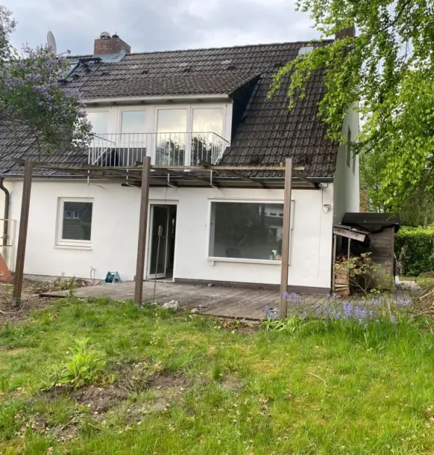 Endreihenhaus vor der Sanierung